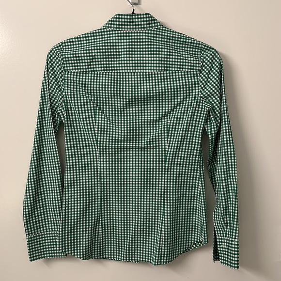 J crew button down gingham shirt - Picture 3 of 3